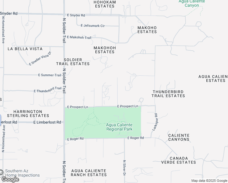 map of restaurants, bars, coffee shops, grocery stores, and more near 4192 North Soldier Trail in Tucson