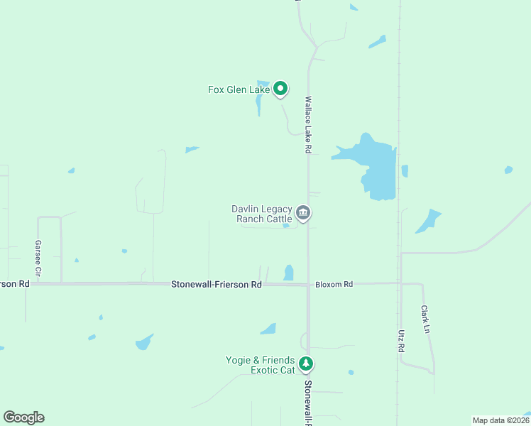 map of restaurants, bars, coffee shops, grocery stores, and more near 236 Wallace Lake Road in Frierson