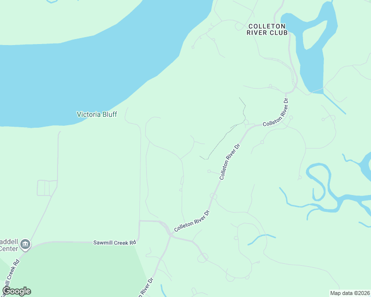 map of restaurants, bars, coffee shops, grocery stores, and more near 5 Spring Hill Court in Bluffton