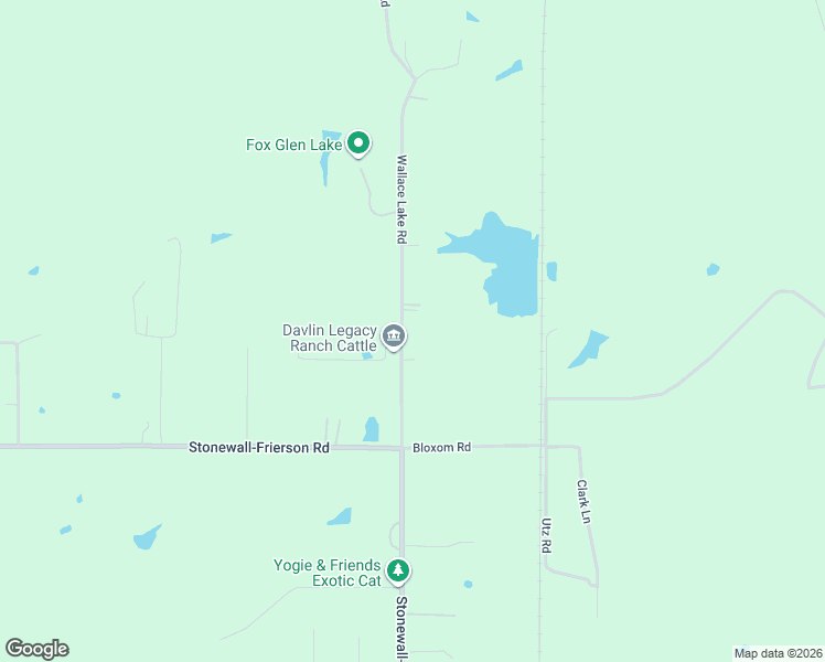 map of restaurants, bars, coffee shops, grocery stores, and more near 236 Wallace Lake Road in Frierson