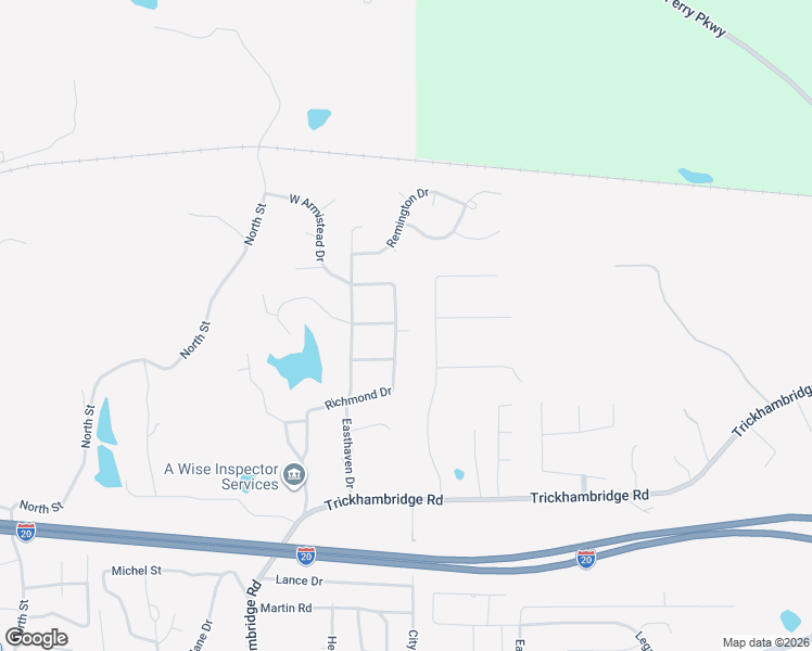 map of restaurants, bars, coffee shops, grocery stores, and more near 134 Richmond Drive in Brandon
