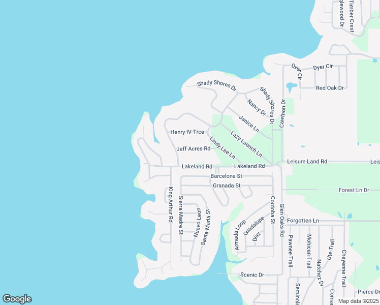 map of restaurants, bars, coffee shops, grocery stores, and more near 129 Jeff Acres Road in Mabank