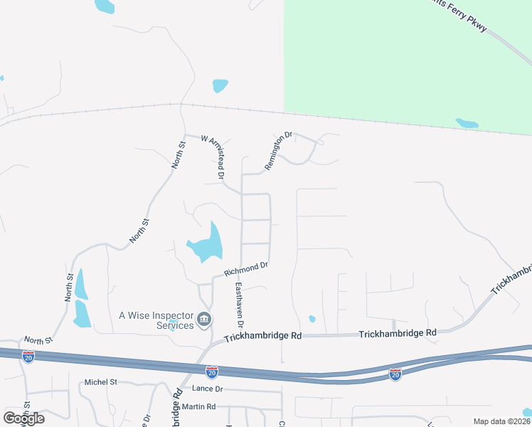 map of restaurants, bars, coffee shops, grocery stores, and more near 134 Richmond Drive in Brandon