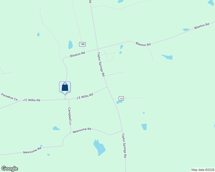 map of restaurants, bars, coffee shops, grocery stores, and more near 1501 Taylor Springs Road in Vidalia