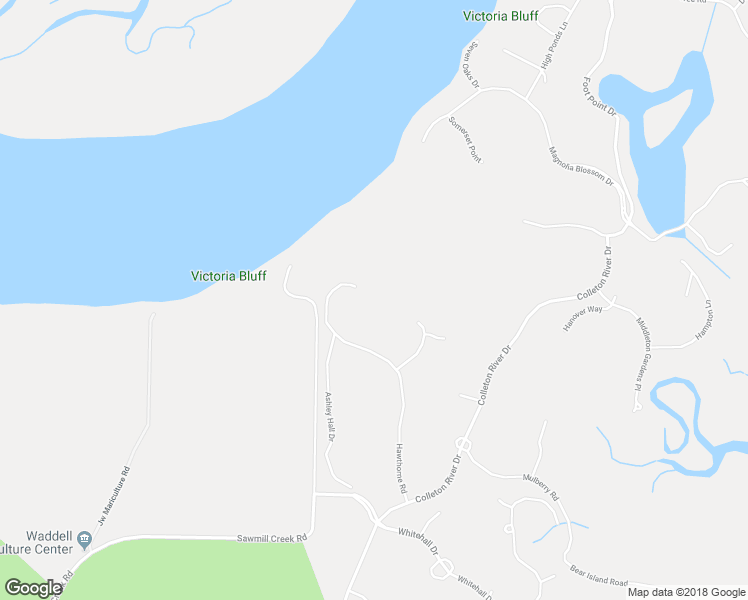 map of restaurants, bars, coffee shops, grocery stores, and more near 56 Hawthorne Road in Bluffton