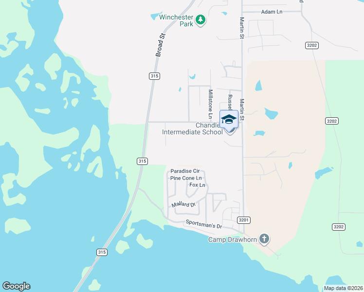 map of restaurants, bars, coffee shops, grocery stores, and more near in Chandler