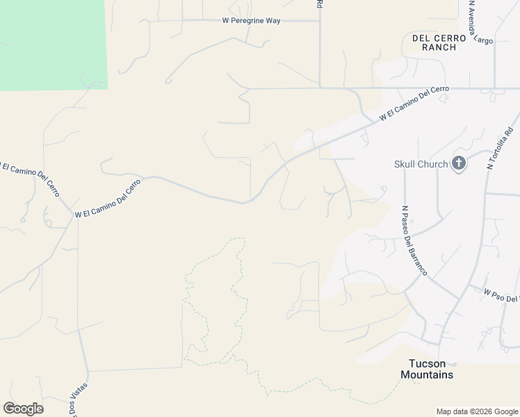 map of restaurants, bars, coffee shops, grocery stores, and more near 5998 West El Camino Del Cerro in Tucson