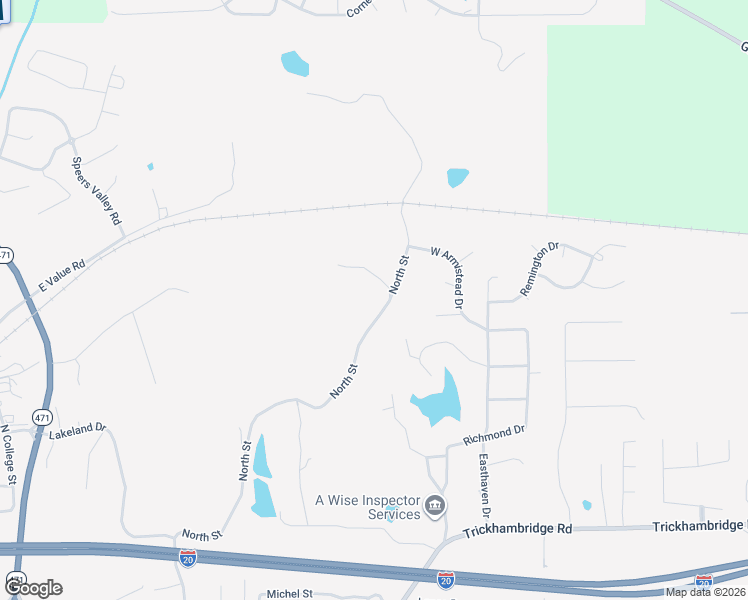 map of restaurants, bars, coffee shops, grocery stores, and more near 505 North Street in Brandon