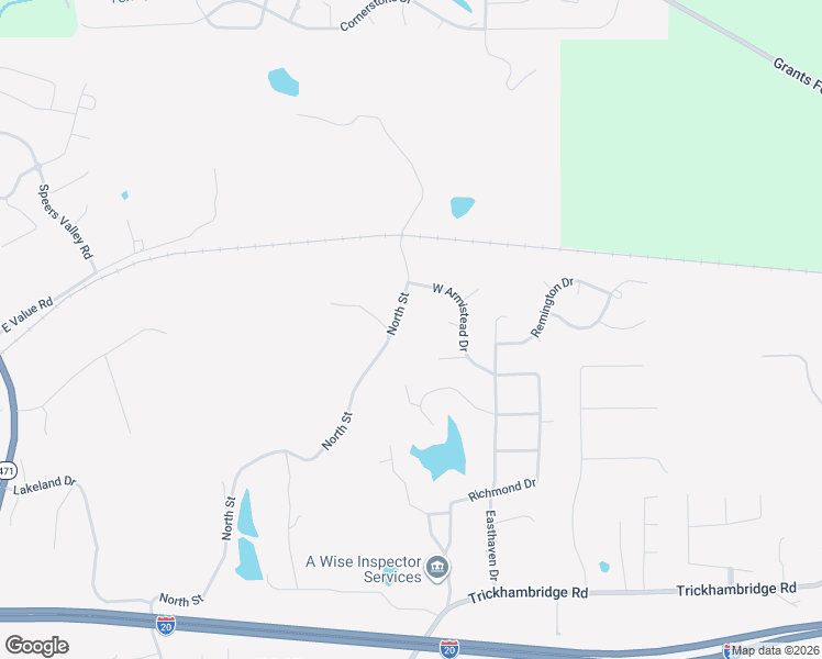 map of restaurants, bars, coffee shops, grocery stores, and more near 1205 Charles Place in Brandon