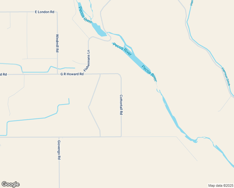 map of restaurants, bars, coffee shops, grocery stores, and more near 37 Cottontail Road in Loving