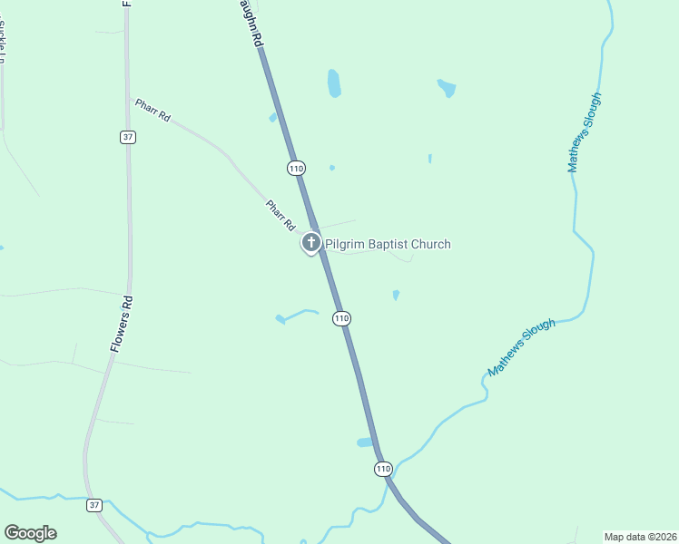 map of restaurants, bars, coffee shops, grocery stores, and more near 16779 Vaughn Road in Cecil