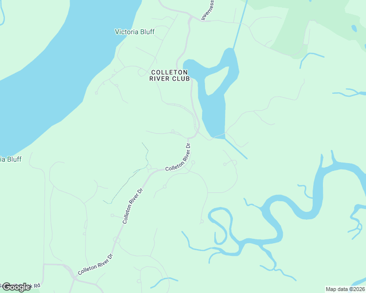 map of restaurants, bars, coffee shops, grocery stores, and more near 47 Colleton River Drive in Bluffton