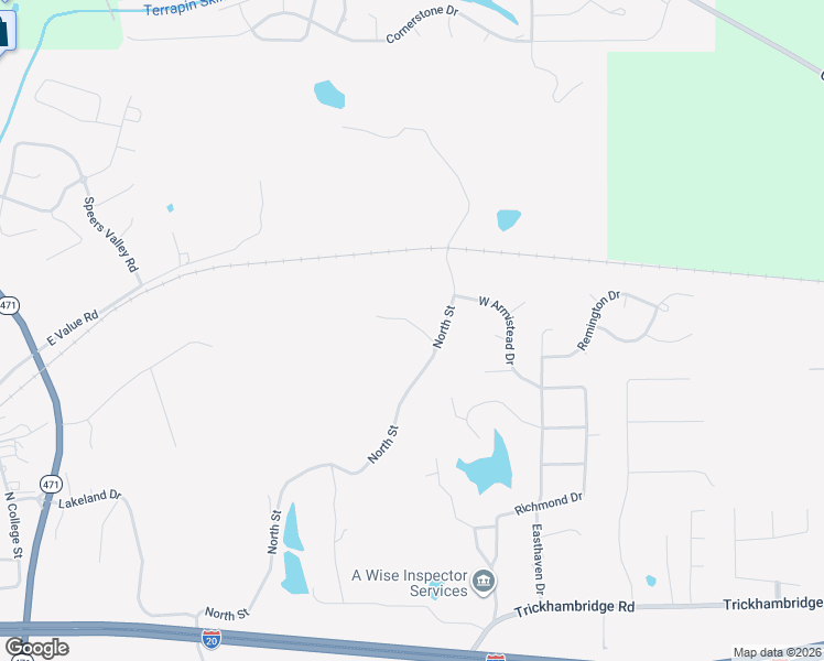 map of restaurants, bars, coffee shops, grocery stores, and more near 505 North Street in Brandon