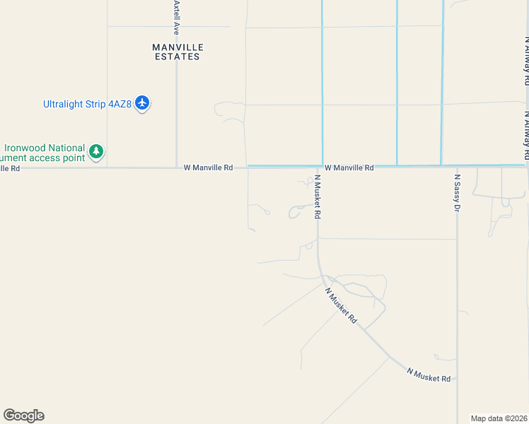 map of restaurants, bars, coffee shops, grocery stores, and more near 17375 West Manville Road in Marana