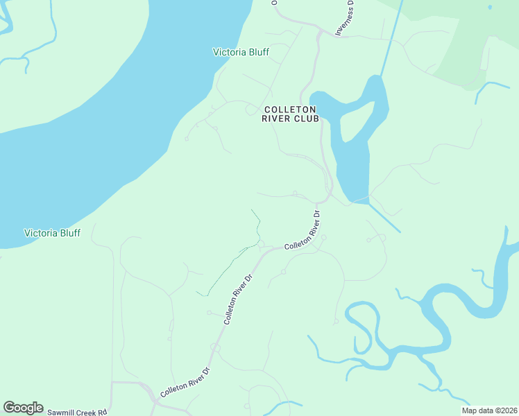 map of restaurants, bars, coffee shops, grocery stores, and more near 55 Colleton River Drive in Bluffton