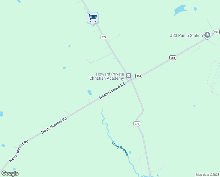 map of restaurants, bars, coffee shops, grocery stores, and more near 108 Nash-Howard Road in Waxahachie