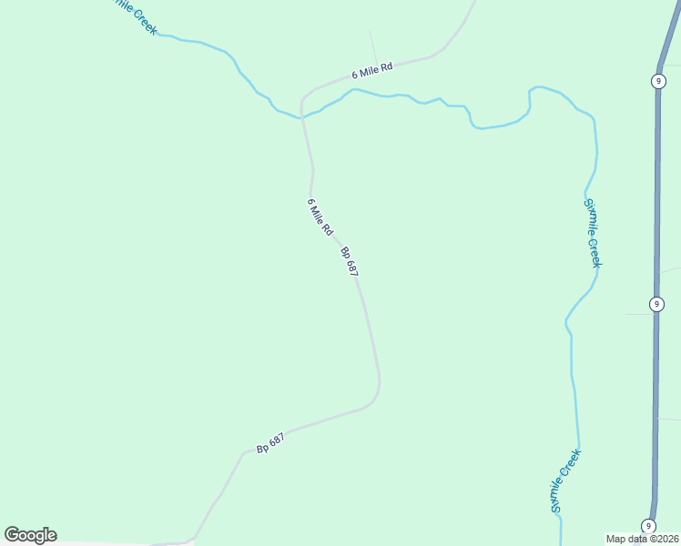 map of restaurants, bars, coffee shops, grocery stores, and more near 6 6 Mile Road in Castor