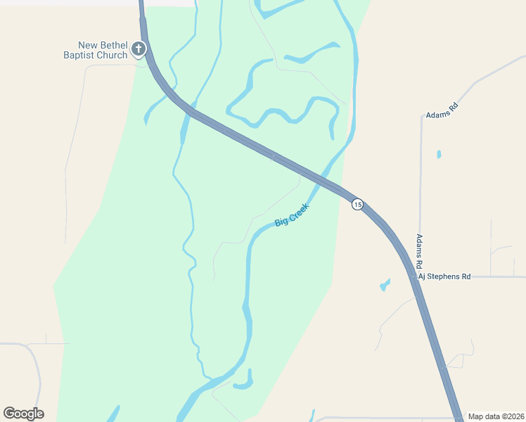 map of restaurants, bars, coffee shops, grocery stores, and more near 56 Adams Drive in Mangham