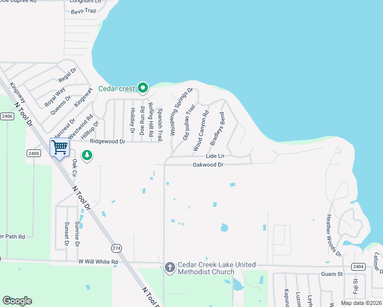 map of restaurants, bars, coffee shops, grocery stores, and more near 212 Lide Lane in Tool
