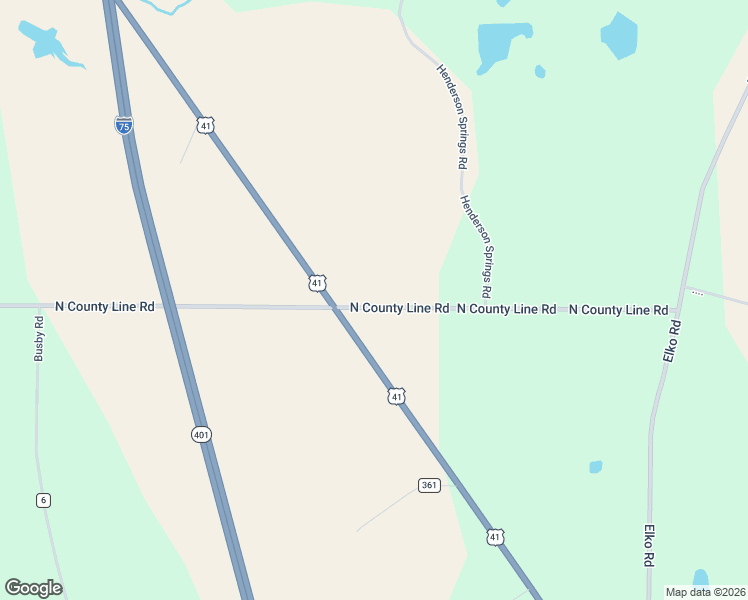 map of restaurants, bars, coffee shops, grocery stores, and more near North County Line Road in Unadilla