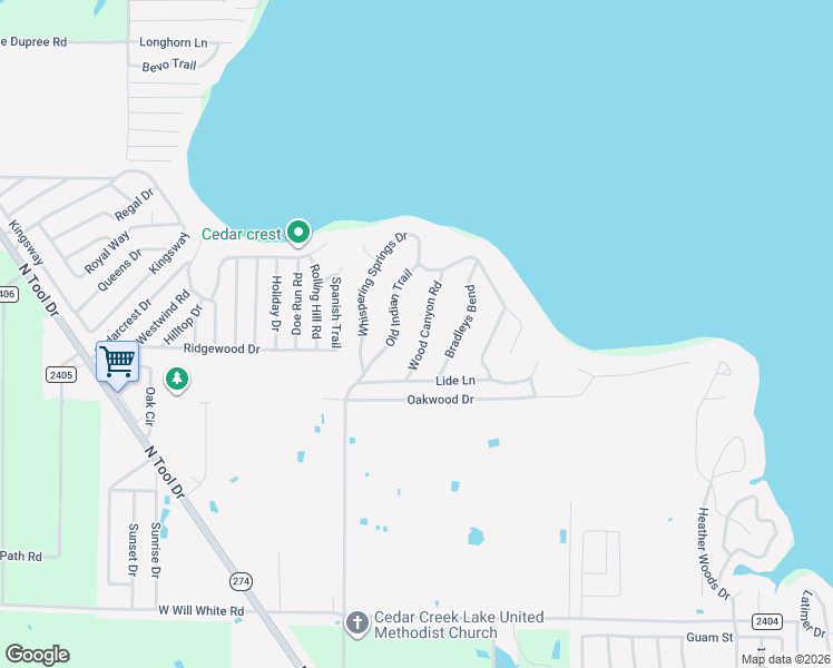 map of restaurants, bars, coffee shops, grocery stores, and more near 928 Old Indian Trail in Tool