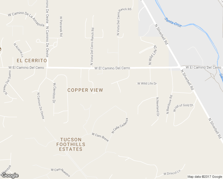 map of restaurants, bars, coffee shops, grocery stores, and more near 4121 West Placita Del Monte in Tucson