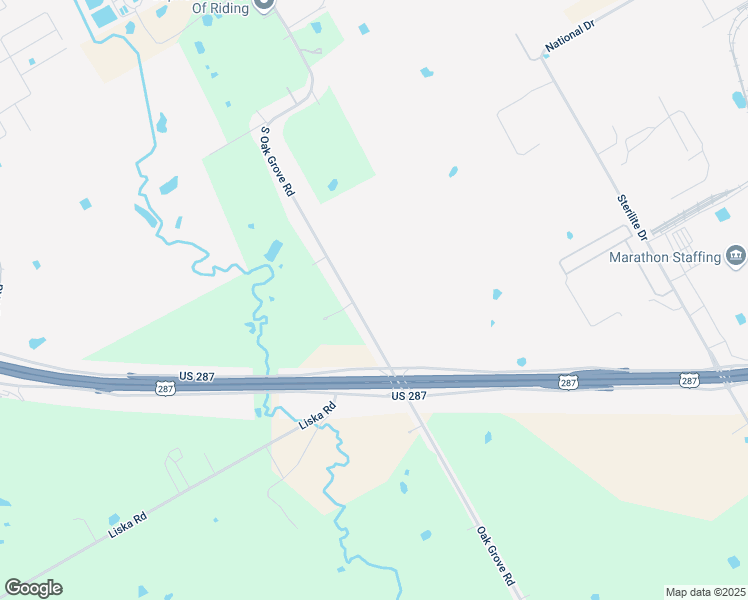 map of restaurants, bars, coffee shops, grocery stores, and more near 3534 Oak Grove Rd in Ennis