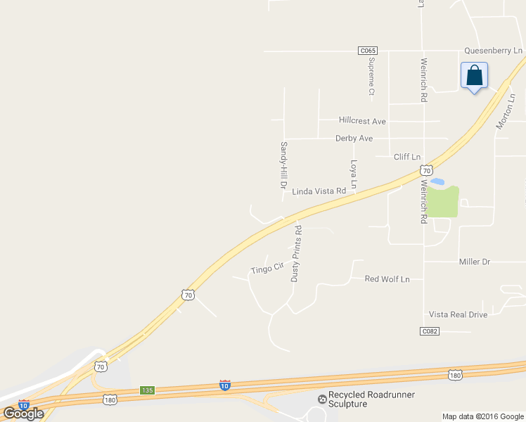 map of restaurants, bars, coffee shops, grocery stores, and more near 6220 W Picacho Ave in Las Cruces