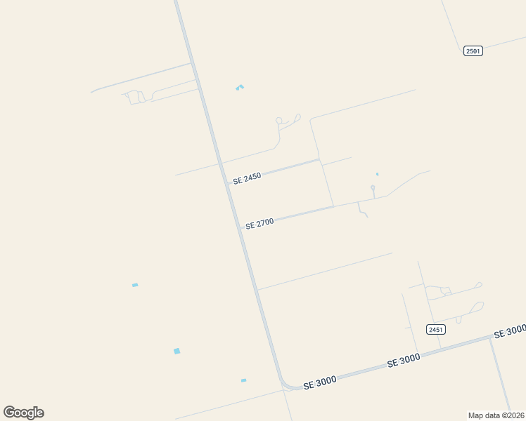 map of restaurants, bars, coffee shops, grocery stores, and more near 2071 Southeast 2700 in Andrews