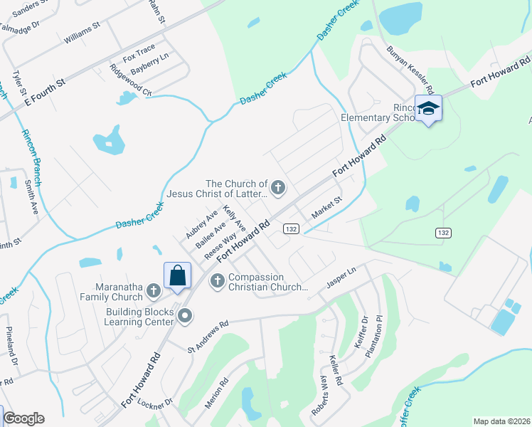 map of restaurants, bars, coffee shops, grocery stores, and more near 191 Karima Circle in Rincon