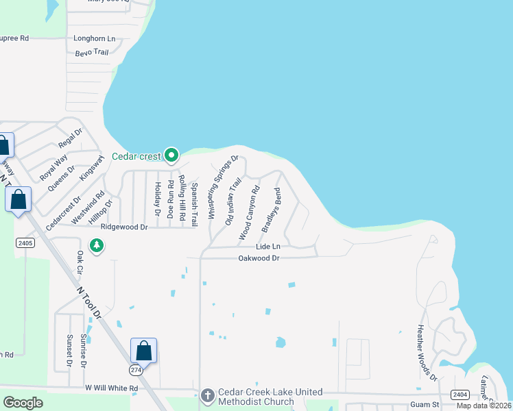 map of restaurants, bars, coffee shops, grocery stores, and more near 1005 Wood Canyon Road in Tool