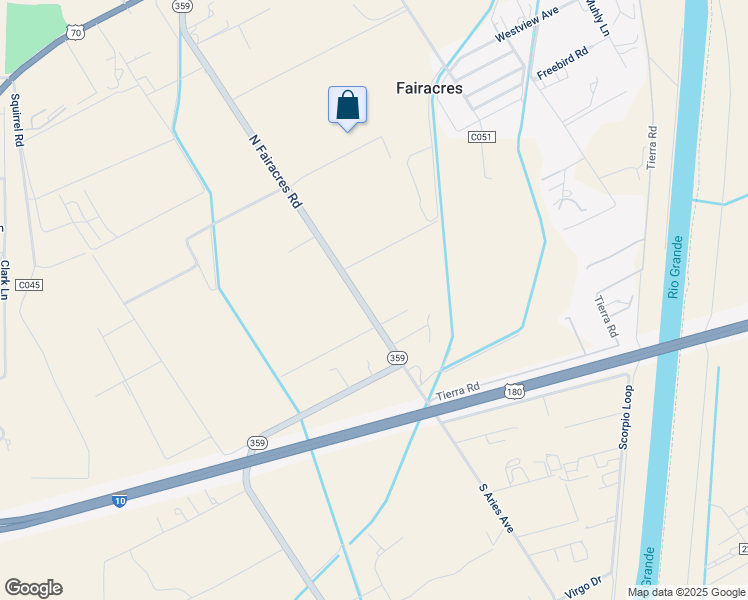 map of restaurants, bars, coffee shops, grocery stores, and more near 322 North Fairacres Road in Las Cruces