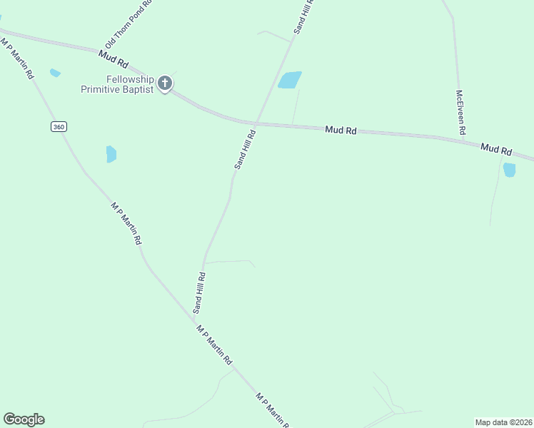 map of restaurants, bars, coffee shops, grocery stores, and more near 548 Sand Hill Road in Brooklet