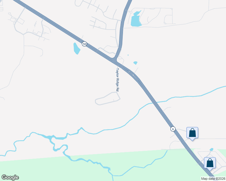 map of restaurants, bars, coffee shops, grocery stores, and more near 6230 Taylor Ridge Road in Montgomery