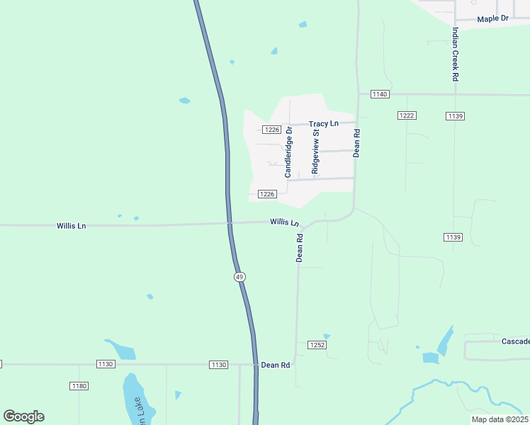 map of restaurants, bars, coffee shops, grocery stores, and more near 14462 Willis Lane in Tyler