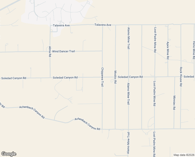 map of restaurants, bars, coffee shops, grocery stores, and more near 9298-9498 Soledad Canyon Road in Las Cruces