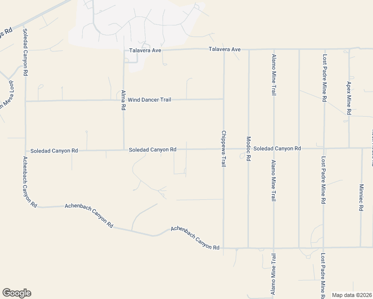 map of restaurants, bars, coffee shops, grocery stores, and more near 9298 Soledad Canyon Road in Las Cruces