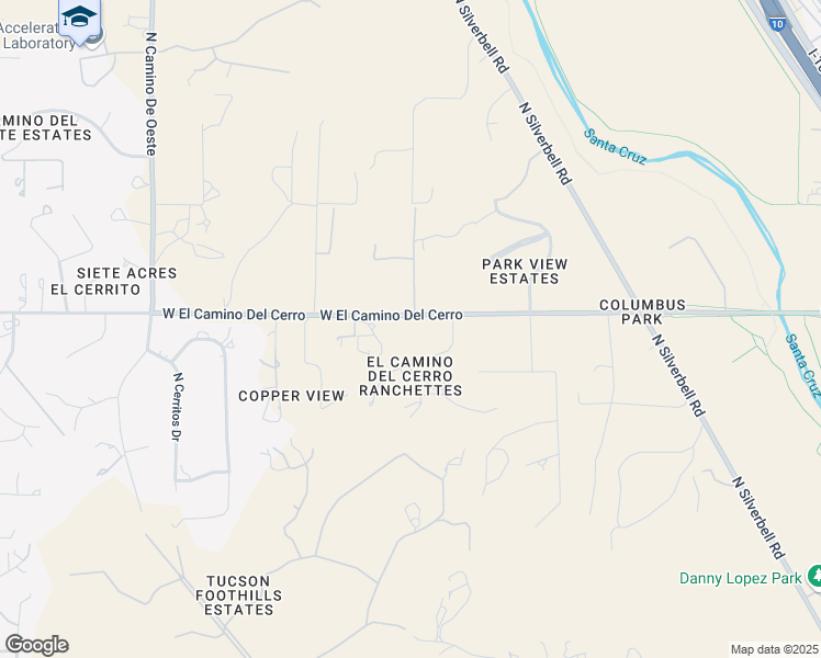 map of restaurants, bars, coffee shops, grocery stores, and more near 4101 West El Camino Del Cerro in Tucson