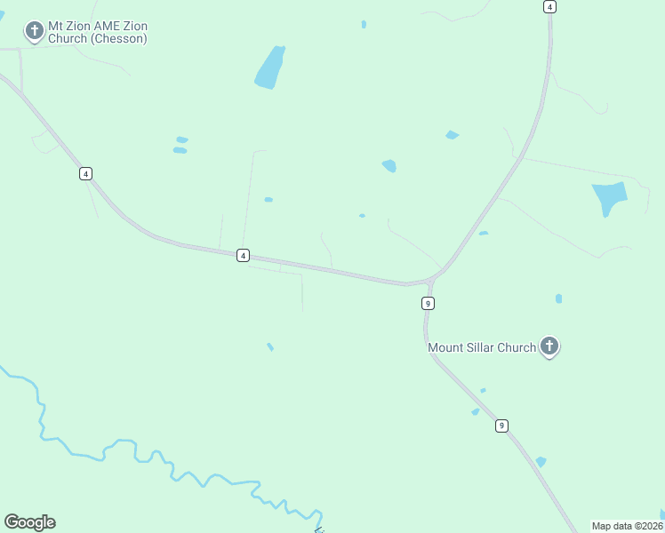 map of restaurants, bars, coffee shops, grocery stores, and more near 16474 County Road 4 in Hardaway