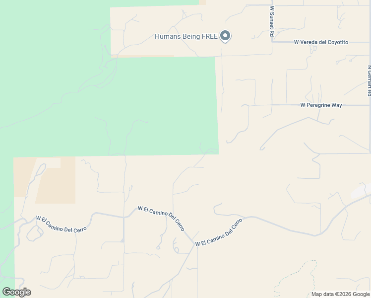 map of restaurants, bars, coffee shops, grocery stores, and more near 4811 North El Adobe Ranch Road in Tucson