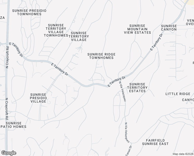 map of restaurants, bars, coffee shops, grocery stores, and more near 4817 Summerset Loop in Tucson