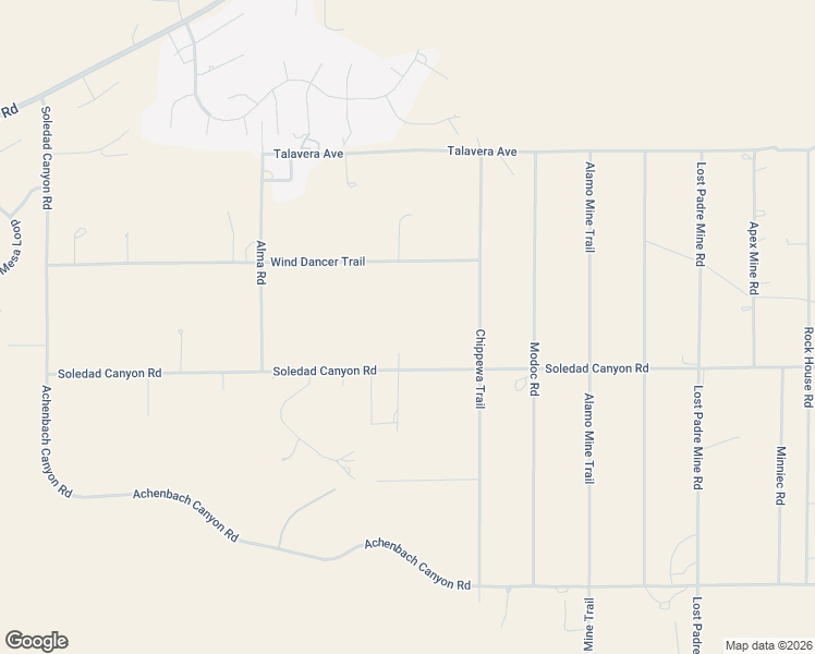 map of restaurants, bars, coffee shops, grocery stores, and more near 9545 Soledad Canyon Rd in Las Cruces
