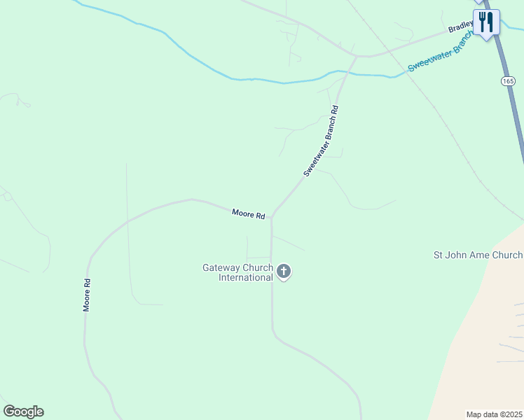 map of restaurants, bars, coffee shops, grocery stores, and more near 2 Moore Road in Fort Mitchell