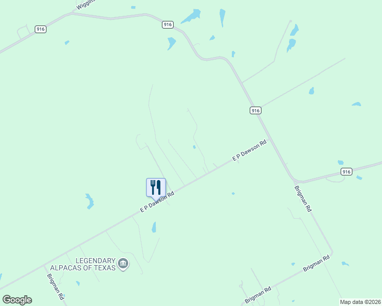 map of restaurants, bars, coffee shops, grocery stores, and more near 280 East P Dawson Road in Maypearl