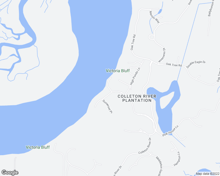 map of restaurants, bars, coffee shops, grocery stores, and more near 40 Magnolia Blossom Drive in Bluffton