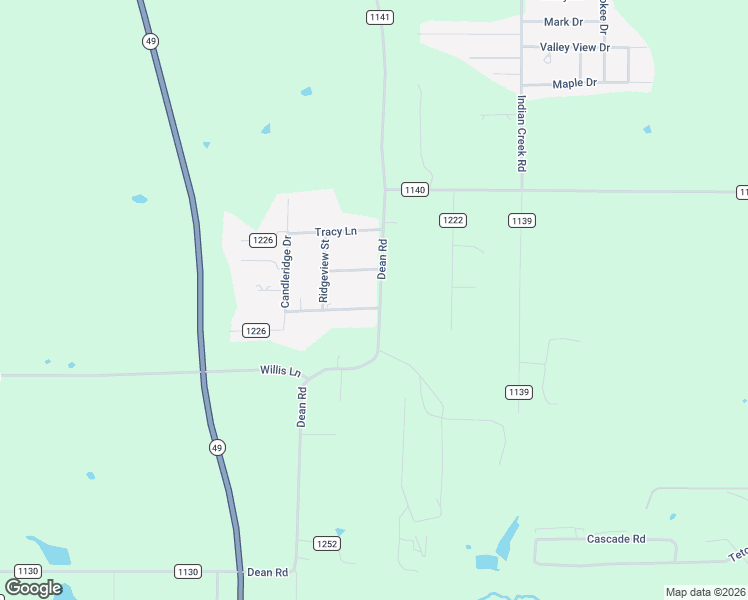 map of restaurants, bars, coffee shops, grocery stores, and more near 14201 Valleyview Ridge in Tyler