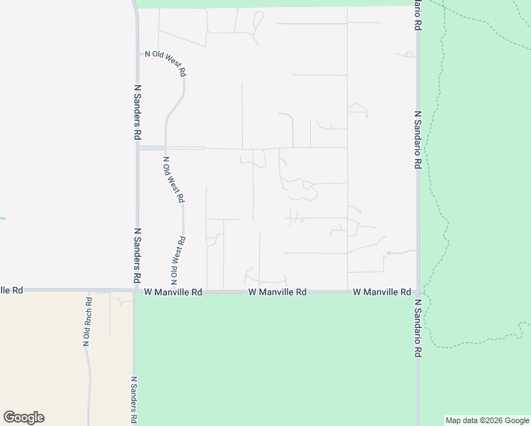 map of restaurants, bars, coffee shops, grocery stores, and more near 12280 West Manville Road in Tucson