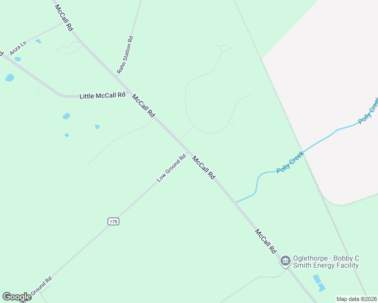 map of restaurants, bars, coffee shops, grocery stores, and more near 2969 McCall Road in Rincon