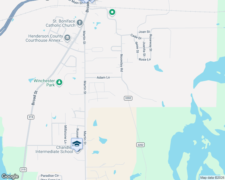 map of restaurants, bars, coffee shops, grocery stores, and more near 480 Hyde Park Drive in Chandler