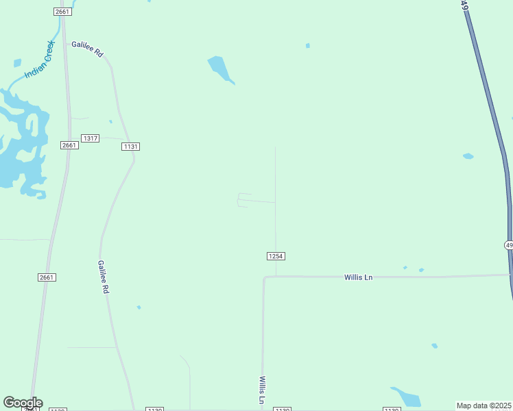 map of restaurants, bars, coffee shops, grocery stores, and more near 12788 County Road 1254 in Flint